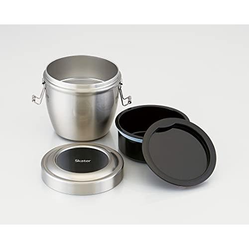 スケーター(Skater) 抗菌 保温 丼ぶりステンレス弁当箱 800ml シルバー STLBD8AG-A |  | 01