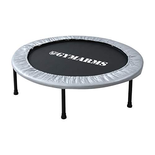 山善 トランポリン 102cm 安全ゴムバンド式 折りたたみ 子供 大人 静音