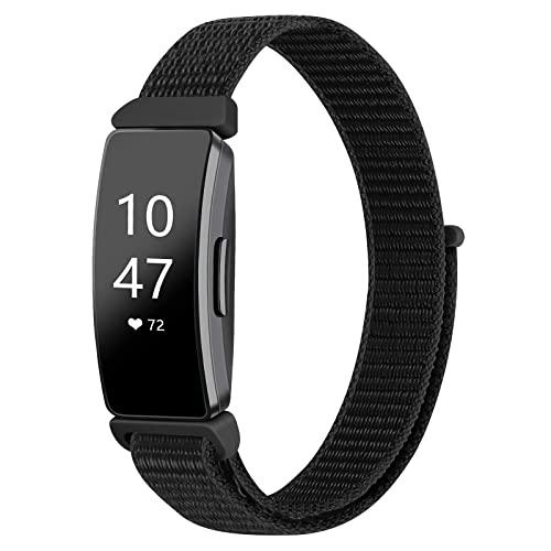 バンド for Fitbit Inspire2/Inspire/Inspire HRバンド、柔らかいナイロン製ベルト 通気性 多色 調整 | 