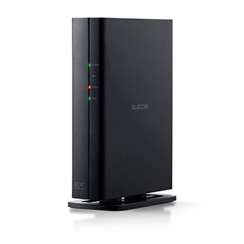 エレコム 無線LAN WiFi ルーター Wi-Fi6 AX1500 1201+300Mbps IPv6(IPoE)対応 有線Giga 壁掛け | 