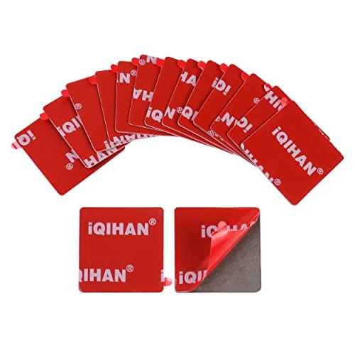 iQIHAN 両面テープ はがせる 超強力 高粘度で 吸盤 補助 シート 表裏 両面接着 シール 車 ドライブレコーダー スマホホルダー 屋内用 | 