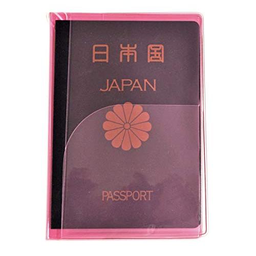 JTB商事 パスポートカバー クリア 日本製 ピンク 512001010 | 