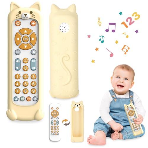 MAVEKID 赤ちゃん リモコン おもちゃ 0歳 1歳 赤ちゃん 携帯 玩具 洗える 知育玩具 1歳 歯固め おもちゃ 歯がため 出産祝い 男 | 