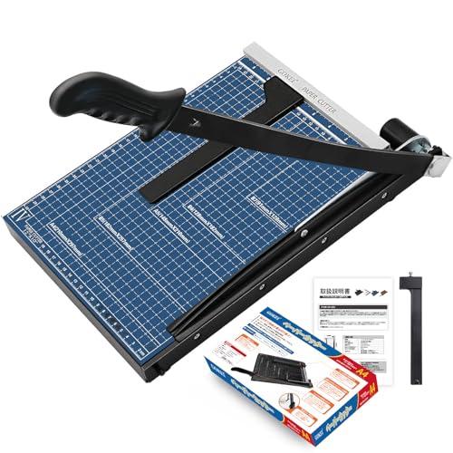 GOKEI 裁断機 ペーパーカッター A4 紙 B7 B6 A5 B5 対応 ズレ防止 裁断 ミニ カッター ペーパー 金属ベース裁断機 カッテ | 