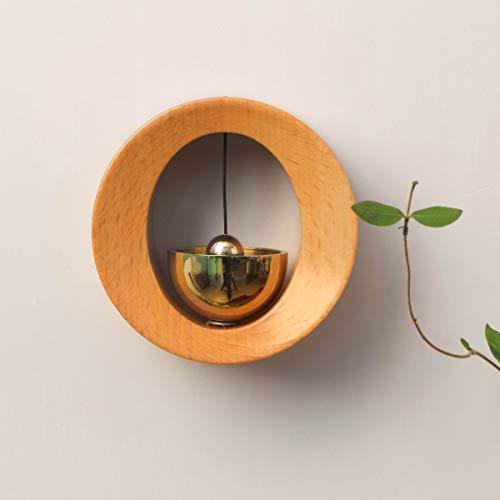 iwoo ドアベル 原木製 モダン 優しい音のドアチャイム マグネット 玄関 風鈴 チャイムドア ホーム ショップ 店舗 壁掛 デコレーション |  | 01