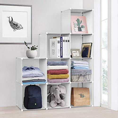 Vacplus 収納棚 大容量 収納ラック 組み立て式 整理棚 収納ボックス 本棚 衣類収納ボックス 多用途 耐久性 省スペース 収納便利 ブラ |  | 02