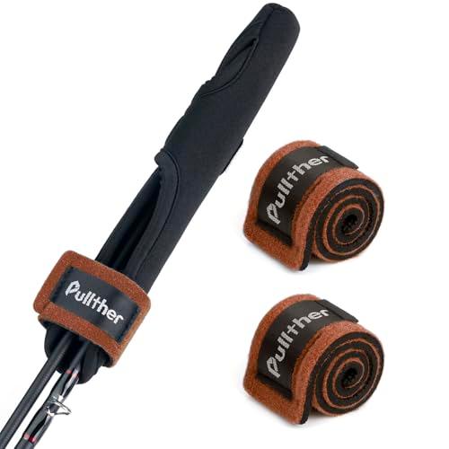 Pullther ティップカバー 竿先保護 トップカバー 折れ防止 穂先保護 穂先カバー 釣り ロッドベルト 釣り竿用結びバンド | 