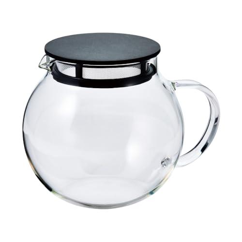 HARIO(ハリオ) ジャンピングリーフポット ブラック 600ml 日本製 JPL-60-B | 