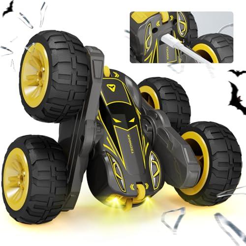 Tecnock ラジコンカー 子供向け USB-C直接充電式 スタントカー