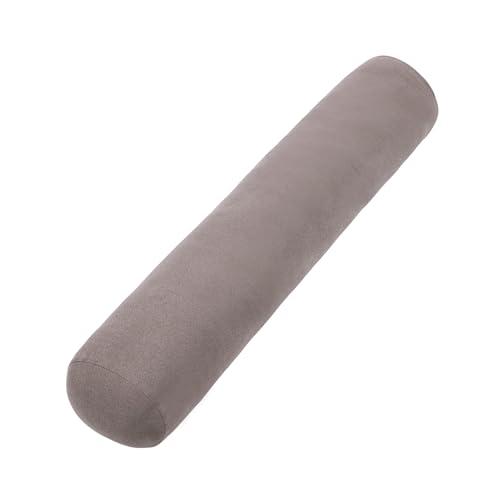 Baibu Home 抱き枕 クッション ロング 120cm だきまくら 円柱 もちもち 気持ちいい オールシーズン ブラウン 洗える | 