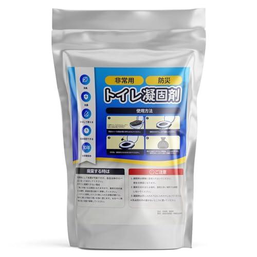 コフコライフ工房 200回分 1000g 凝固剤 高吸水性ポリマー 簡易トイレ 非常用 液体を固めて 高吸水性樹脂 抗菌 消臭 災害対策・防災グ | 