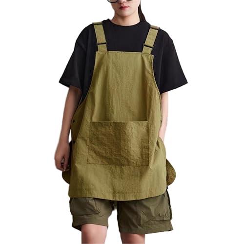 HEWEAYTA] カフェエプロン レディース メンズ 防水 2way 防汚 えぷろん