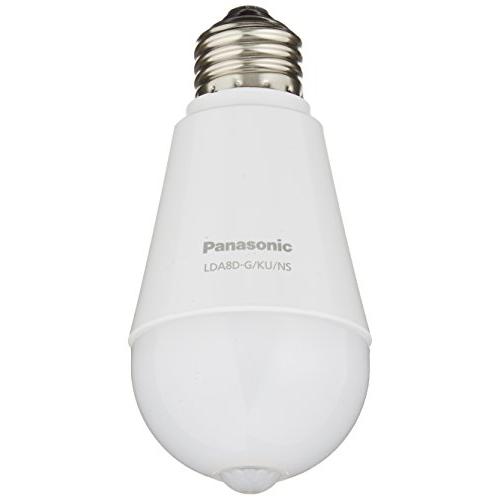 パナソニック LED電球 E26口金 電球60形相当 昼光色相当(7.8W) 一般電球・人感センサー LDA8DGKUNS | 