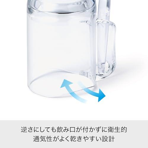 ライクイット ( like-it ) 衛生的に使える うがいコップ 水が切れる スタンドマグ樹脂製 軽量 マグ & トレー マグ:幅10x奥7. |  | 02