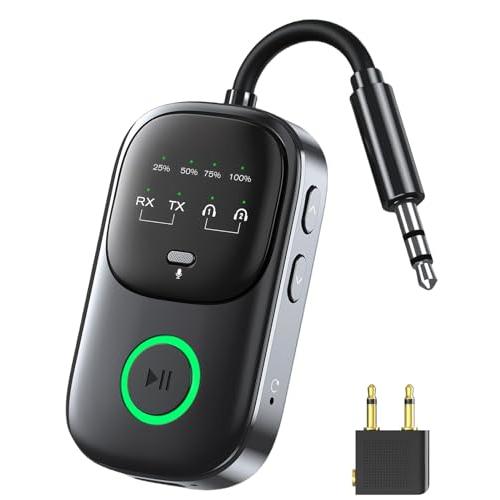 Bluetooth 5.4 トランスミッター ＆ レシーバー 2-in-1 送受信両対応 CDクオリティ LEDディスプレイ 2台同時接続 18 | 