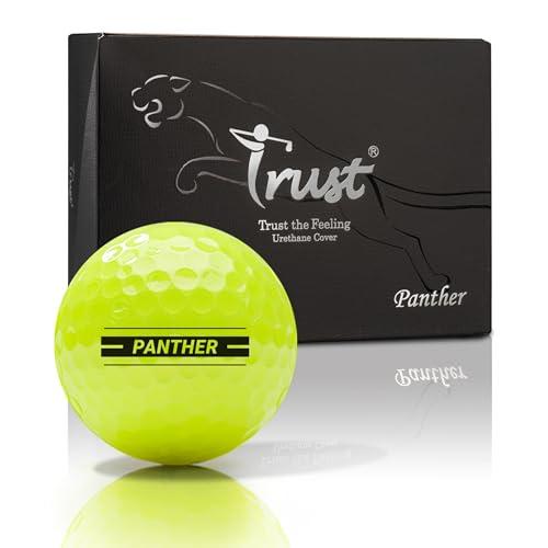 TrustトラストゴルフボールPanther(パンサー)ウレタンカバーソフト打感 Amazon | Trust ゴルフボール | パンサー | ウレタンカバー | 超