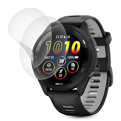 Garmin forerunner265＋スクリーンフィルム2枚 For GARMIN(ガーミン)Forerunner 265 用 スクリーン保護フィルム (2枚