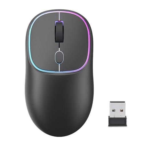 ワイヤレスマウス Bl無線 Bluetooth 5.2 Type-C充電式 静音 瞬時接続 小型 高感度 ブルートゥース 2.4GHz 3段階D | 