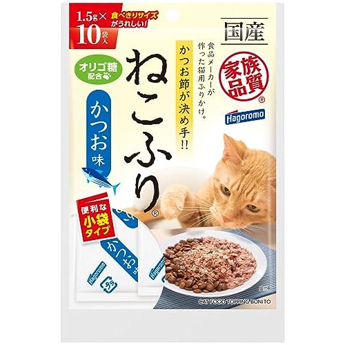 はごろも 猫用おやつ ねこふり (国産) かつお味 小袋 1.5g10袋入×5個 (まとめ買い) |  | 01
