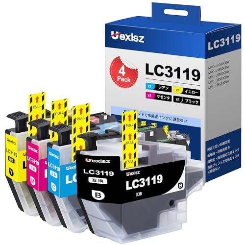 LC3119 LC3119-4PK ブラザー(brother) 用 インク lc3119 純正 と併用 LC3117 lc3117-4pk 大容 | 