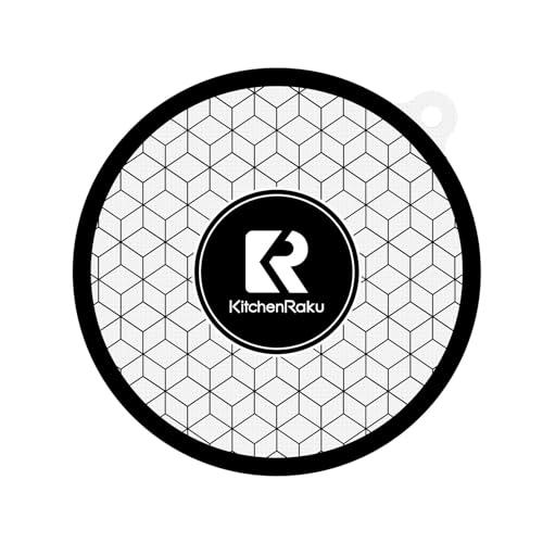 KR KITCHENRAKU ihマット ihクッキングヒーターマット ストーブ傷防止保護 焼け焦げ防止 電磁調理器用 滑り止めマット 断熱パッ | 