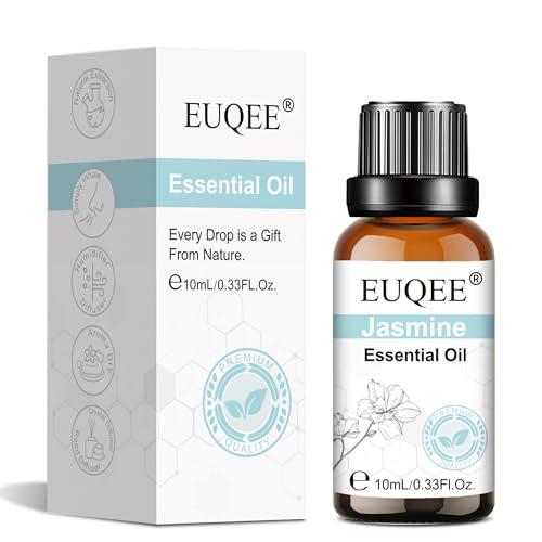 EUQEE エッセンシャルオイル ジャスミン アロマオイル 10ml 天然100