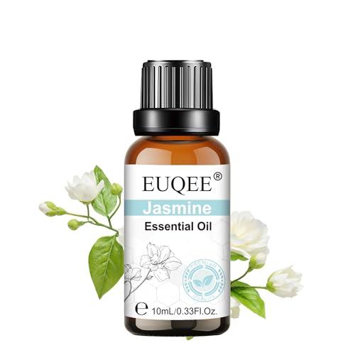 EUQEE エッセンシャルオイル ジャスミン アロマオイル 10ml 天然100