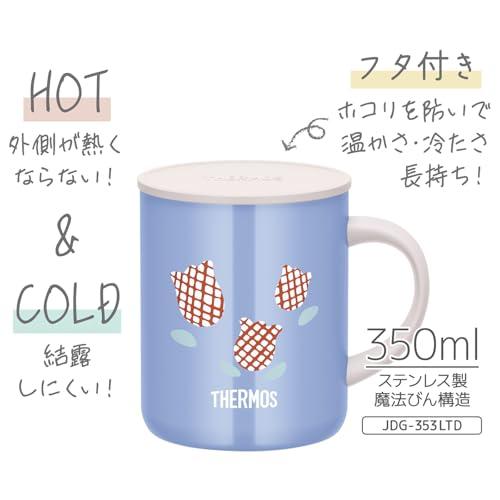 サーモス 真空断熱マグカップ 350ml ブルーチューリップ JDG-353LTD BLT |  | 01