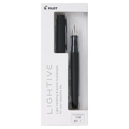Pilot パイロット 万年筆 ライティブ F 細字 マットブラック FLT2SRMBF |  | 01