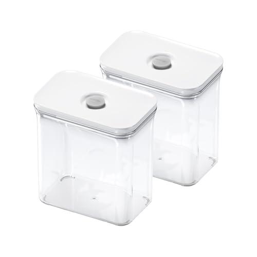 VAKUEN プレミアム真空保存容器 2.0L 2個セット BPAフリー 通常の保存