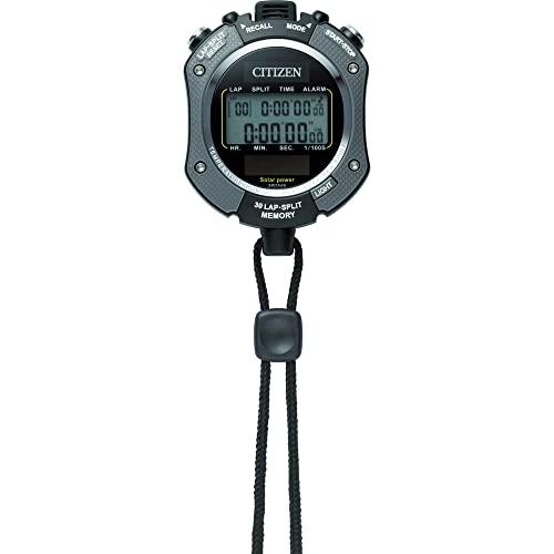 リズム(RHYTHM) シチズン ストップウォッチ 防水 ソーラー電源 グレー CITIZEN 8RDA69-008 | 