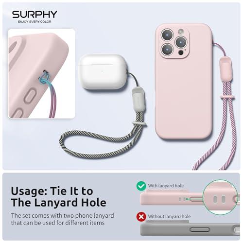 SURPHY ハンドストラップ 2本セット 長さ調整 携帯電話/カメラ/USB