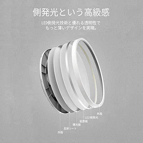 TALOYA 省エネ LEDシーリングライト 薄型 6畳 24w キッチン 玄関 廊下 洗面所 トイレ 天井照明 リモコンなし 工事不要 メーカ |  | 02