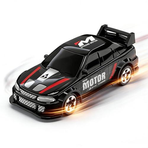 KFPLAN KF20 1:64ドリフトカー LEDライト付き 卓上ラジコンカー 4WD