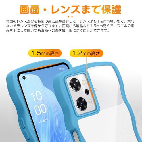 OPPO Reno9 A/OPPO Reno7 A ケース クリア ショルダー OPG04 カバー