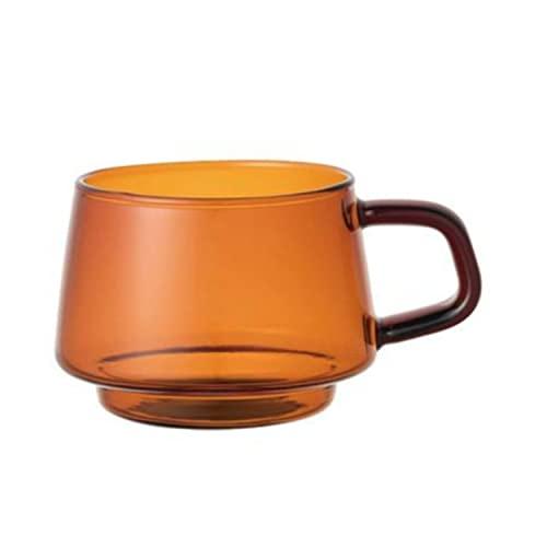 KINTO (キントー) SEPIA カップ 270ml アンバー 耐熱ガラス 電子レンジ・食洗機対応   21740 | 