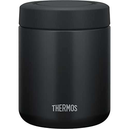サーモス 真空断熱スープジャー 400ml ブラック スタンダードモデル 保温保冷 お手入れ簡単 口当たりがやさしい丸口設計 JBR-401 B | 