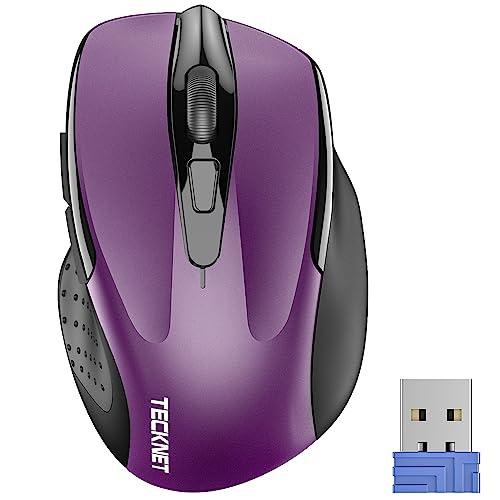 テックネット マウス 無線 ワイヤレス エルゴノミクス 2.4GHz接続 6