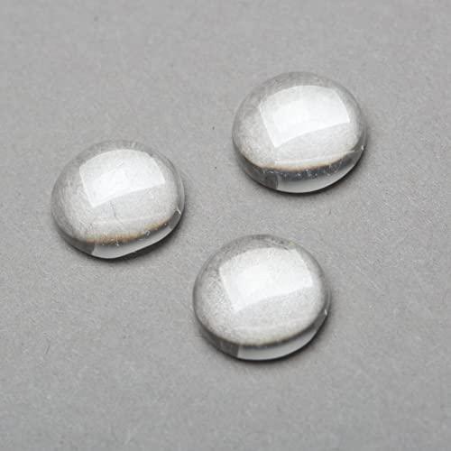 ガラスカボション 8mm クリアガラス 半球 円形 ラウンドビーズ ペースター DIY 工芸品 ハンドメイド ジュエリー用 透明ドーム 拡大レン |  | 02