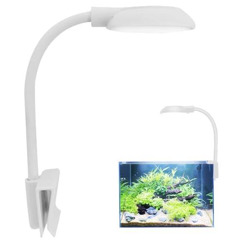 水族館 クリップライト 照明小型成長ライト クリップ式水槽ライト 360角度調節 5W 小型・軽量・高輝度 低エネルギー 目保護 水族館 水草育 | 