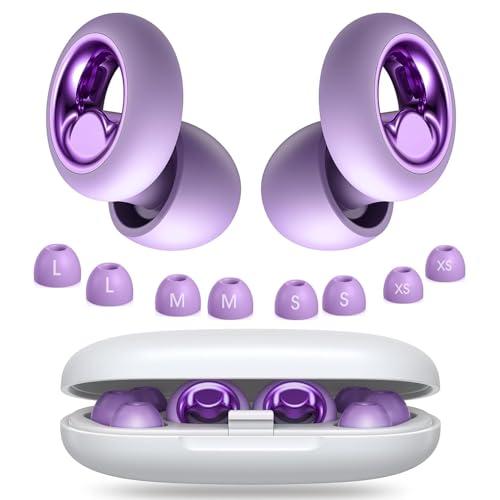 VAKARIA 耳栓 睡眠用 ノイズキャンセリング 完全遮音 快眠 安眠グッズ 騒音対策 リラックス 聴覚プロテクション 45db低減 飛行機 | 