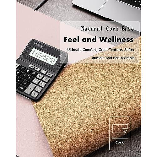 YSAGi デスクマット コルクデスクパット 環境に優しい パソコンマット ゲーミングマウスパッド オフィス及び自宅用 テーブルマット (桜ピン |  | 02