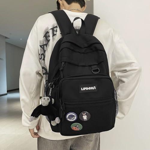 ZESU韓国リュック 大容量 通勤通学学生 男女兼用カジュアルバッグ