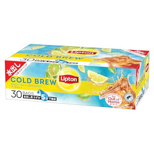 リプトン紅茶 コールドブリューバッグ アールグレイ (水出し紅茶 水出し ティーバッグ) 13g×30袋 | 