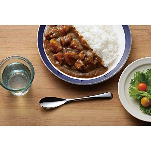 下村企販 食べやすい カレースプーン 2本組 日本製 食洗機対応 スリムで食べやすい ピカピカのミラー仕上げ シンプルなデザイン 全長18.5c |  | 01