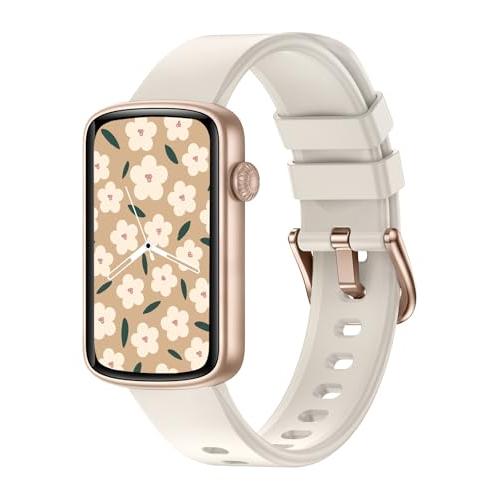 SHANG WING スマートウォッチ レディース iphone対応 アンドロイド対応 リストバンド型 腕時計 Smart Watch 着信通知 | 