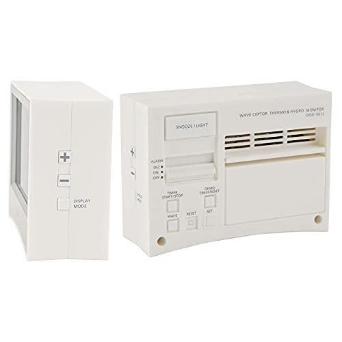 CASIO(カシオ) 目覚まし時計 電波時計 ホワイト 白 デジタル 温度 湿度 カレンダー タイマー DQD-S01J-7JF |  | 01