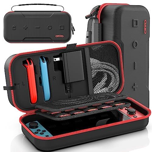 Switch/Switch有機elモデル対応Switch ケース OIVO スイッチ収納ケース 防水 防塵 防汚 耐衝撃 全面保護 大容量 持ち | 