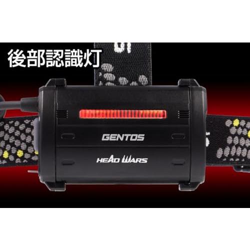 GENTOS(ジェントス) LED ヘッドライト 明るさ570ルーメン/実用点灯8