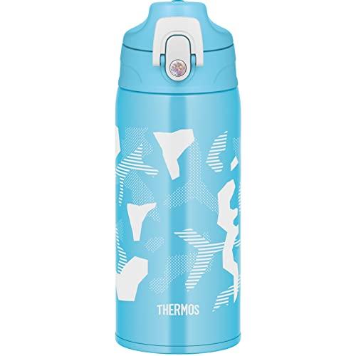 サーモス 水筒 真空断熱2ウェイボトル 0.6L/0.63L ブルーホワイト 直飲み コップ付き 子供用 通園通学 FJJ-601WF BLWH |  | 01